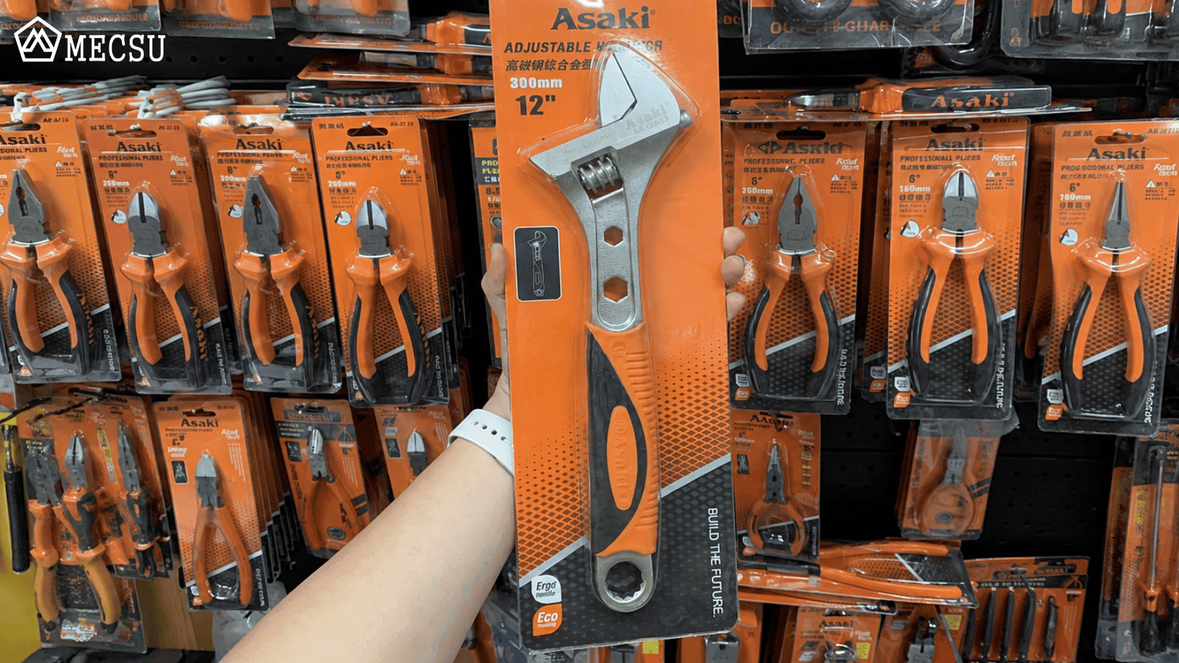 Mỏ lết Asaki AK-0404